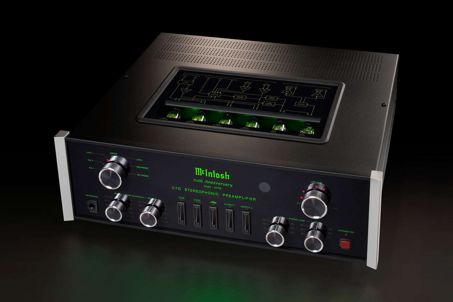 McIntosh C70 70th Anniversary Vacuum Tube Preamplifier