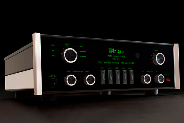 McIntosh C70 70th Anniversary Vacuum Tube Preamplifier
