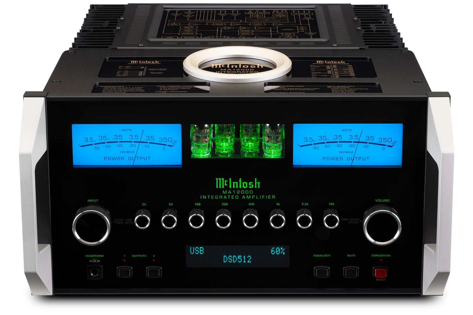 Amplificador integrado McIntosh MA12000