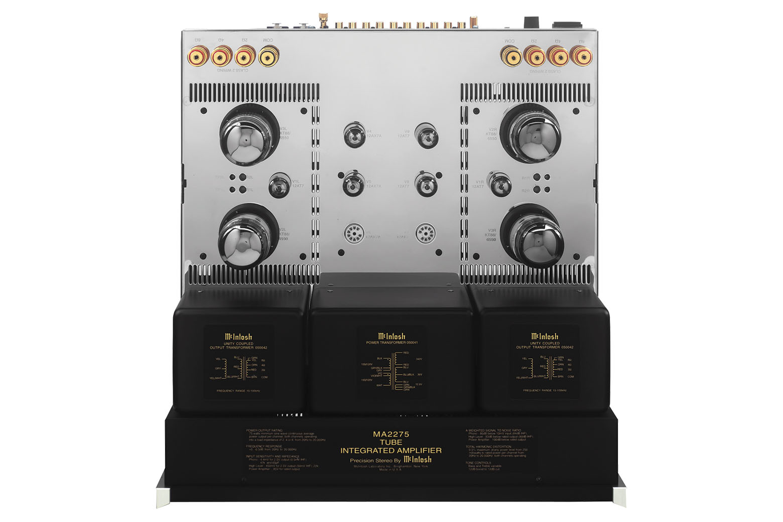 Re)McIntosh MA-2275 管球式プリメインアンプ美品 McIntosh MA2275 All