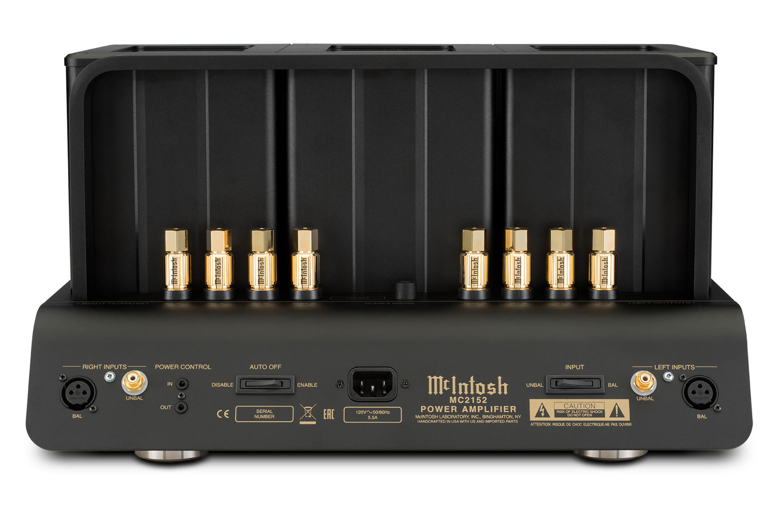 McIntosh MC2152 70th Anniversary Vacuum Tube Amplifier, image size:1560x1040