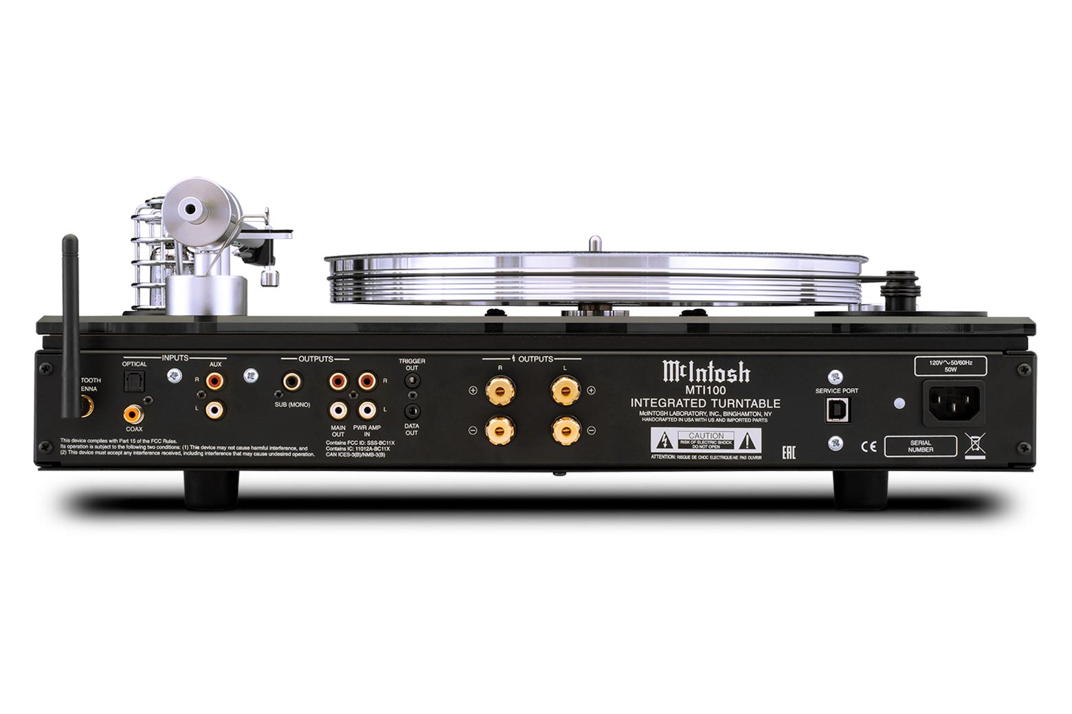 McIntosh MTI100 Integrated Turntable