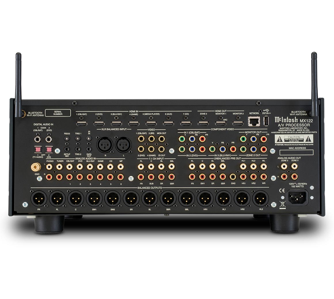 McIntosh MX122 A/V Processor