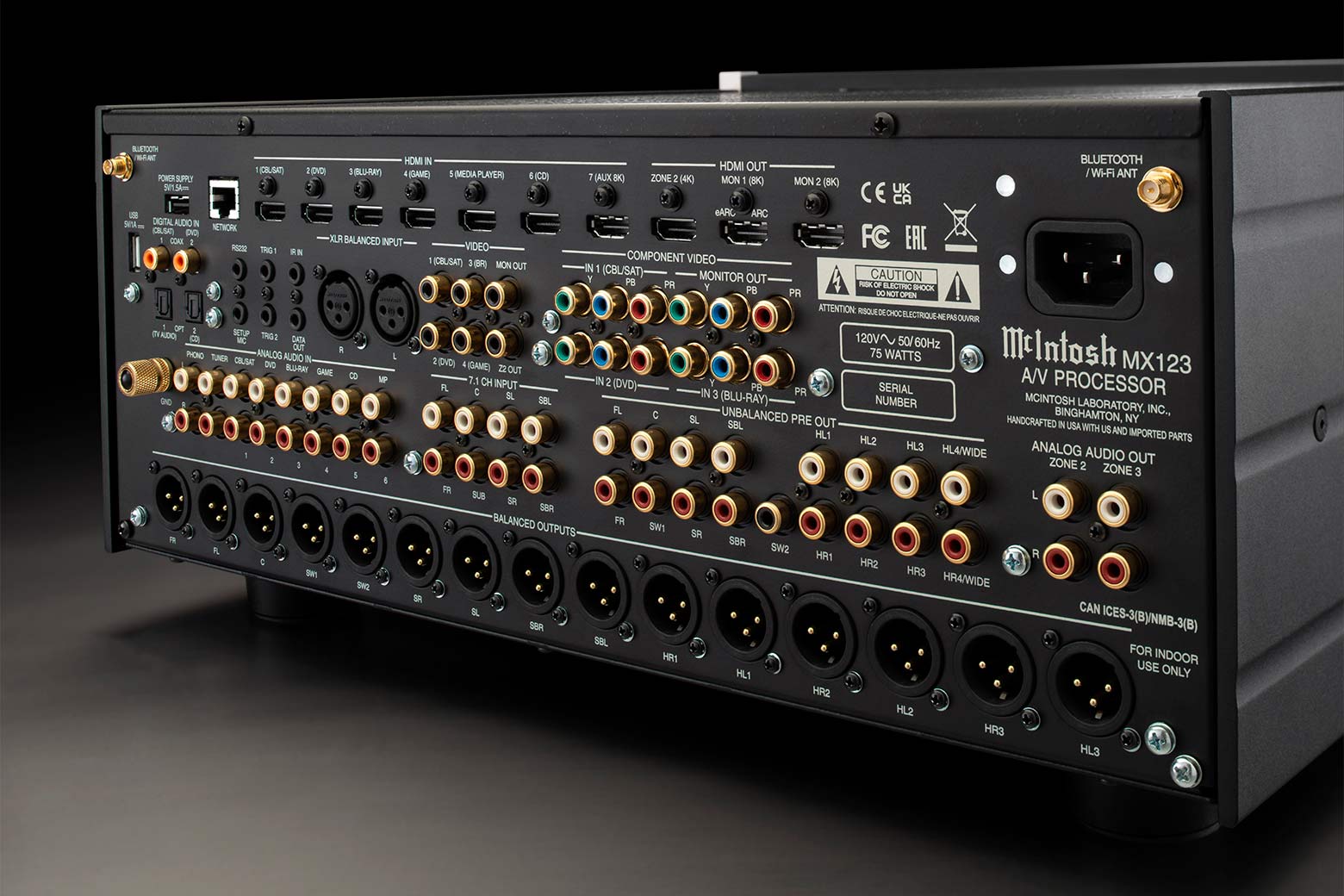 McIntosh MX123 A/V Processor