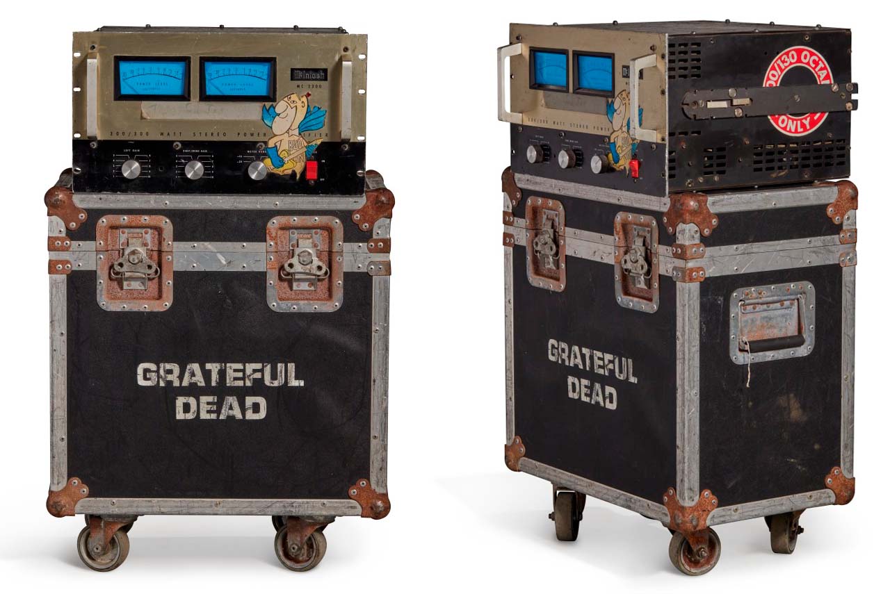 Jerry Garcia's "Budman" McIntosh MC2300 Amplifier Sold for $378,000 at Sotheby's Auction