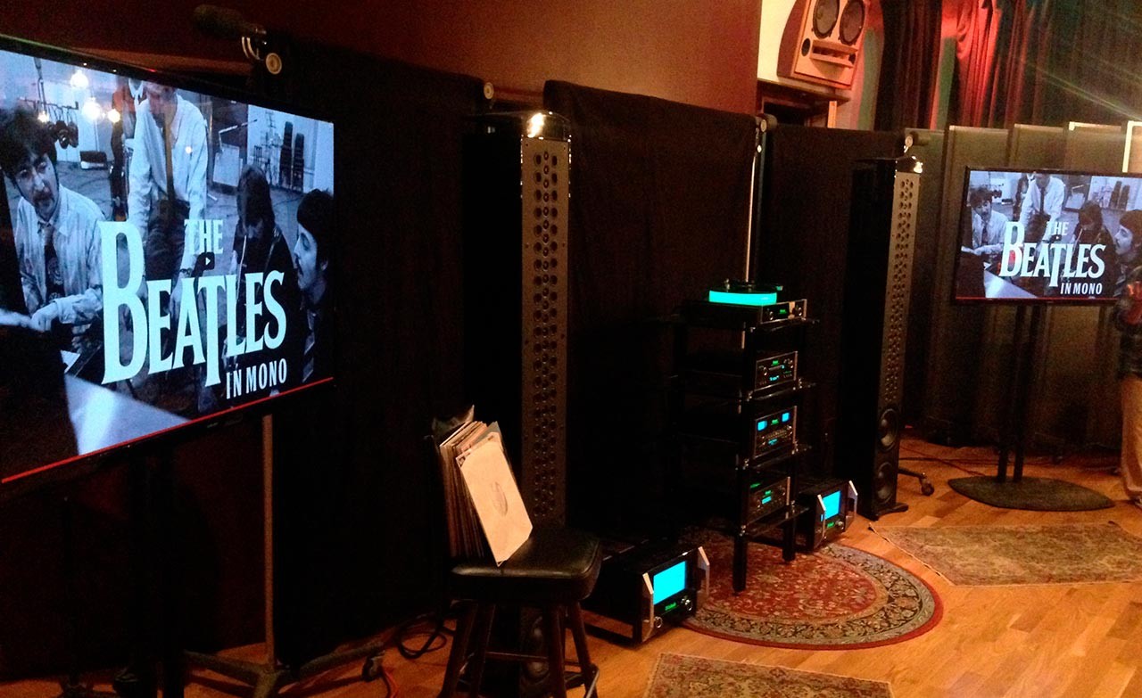 The Beatles in Mono powered by McIntosh at Electric Lady Studios
