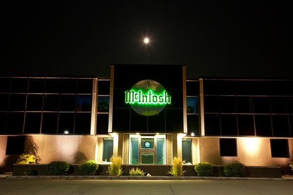 McIntosh factory - home audio products