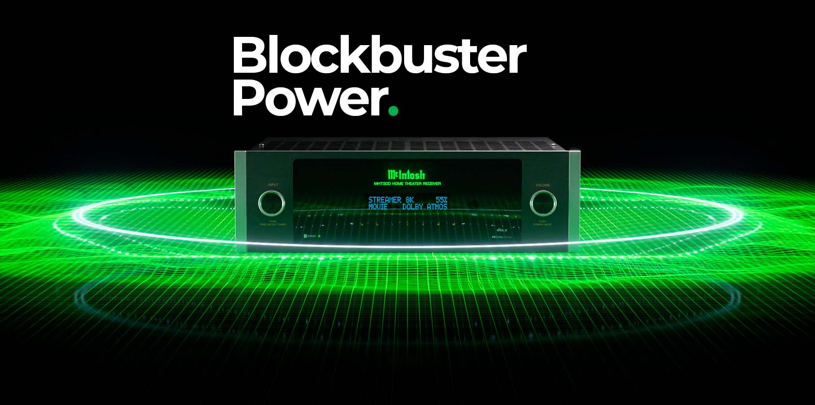 McIntosh MHT300 Home Theater Receiver