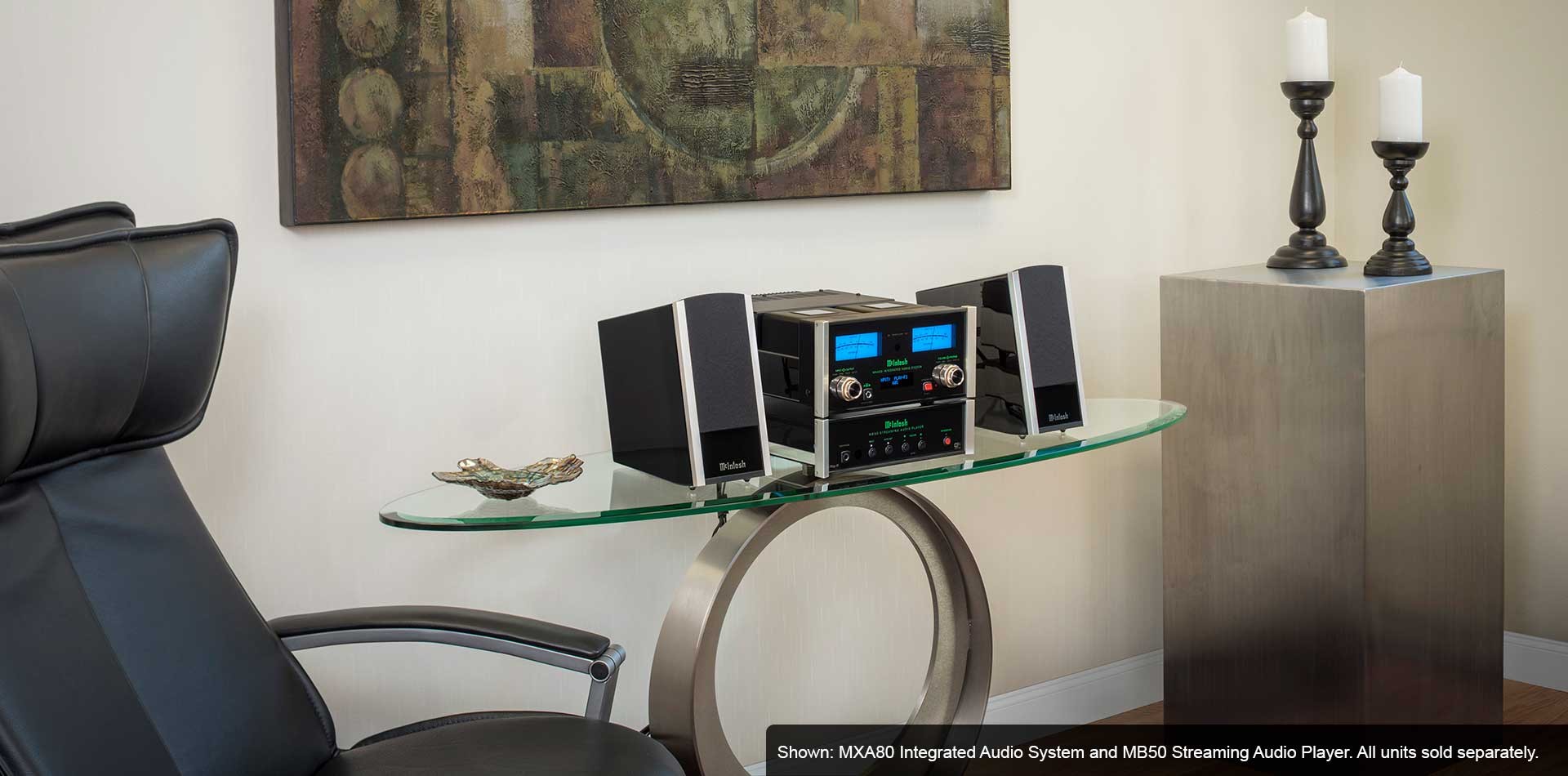 McIntosh MXA80 with MB50