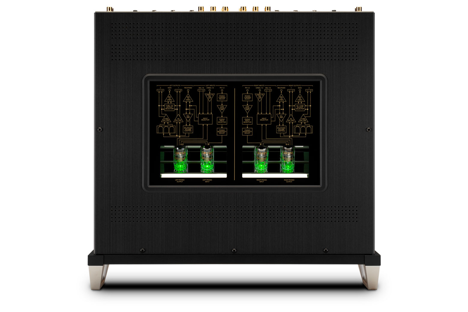 McIntosh C12000 Solid State and Vacuum Tube Preamplifier