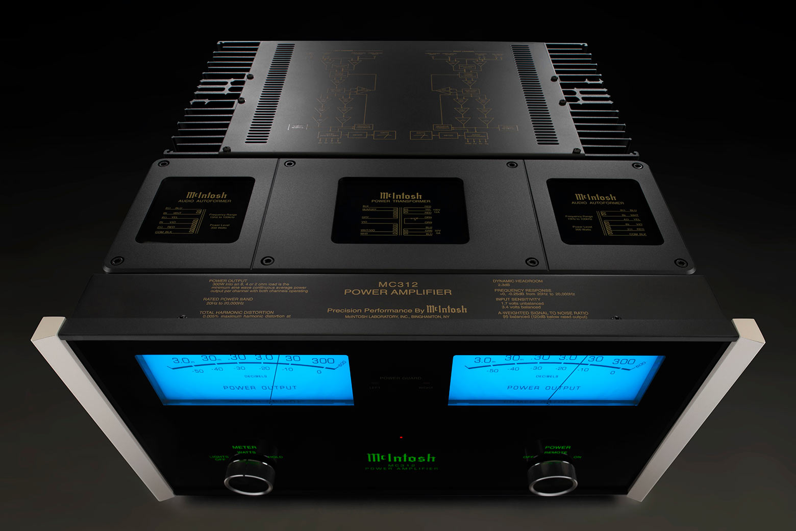 McIntosh MC312 versterker