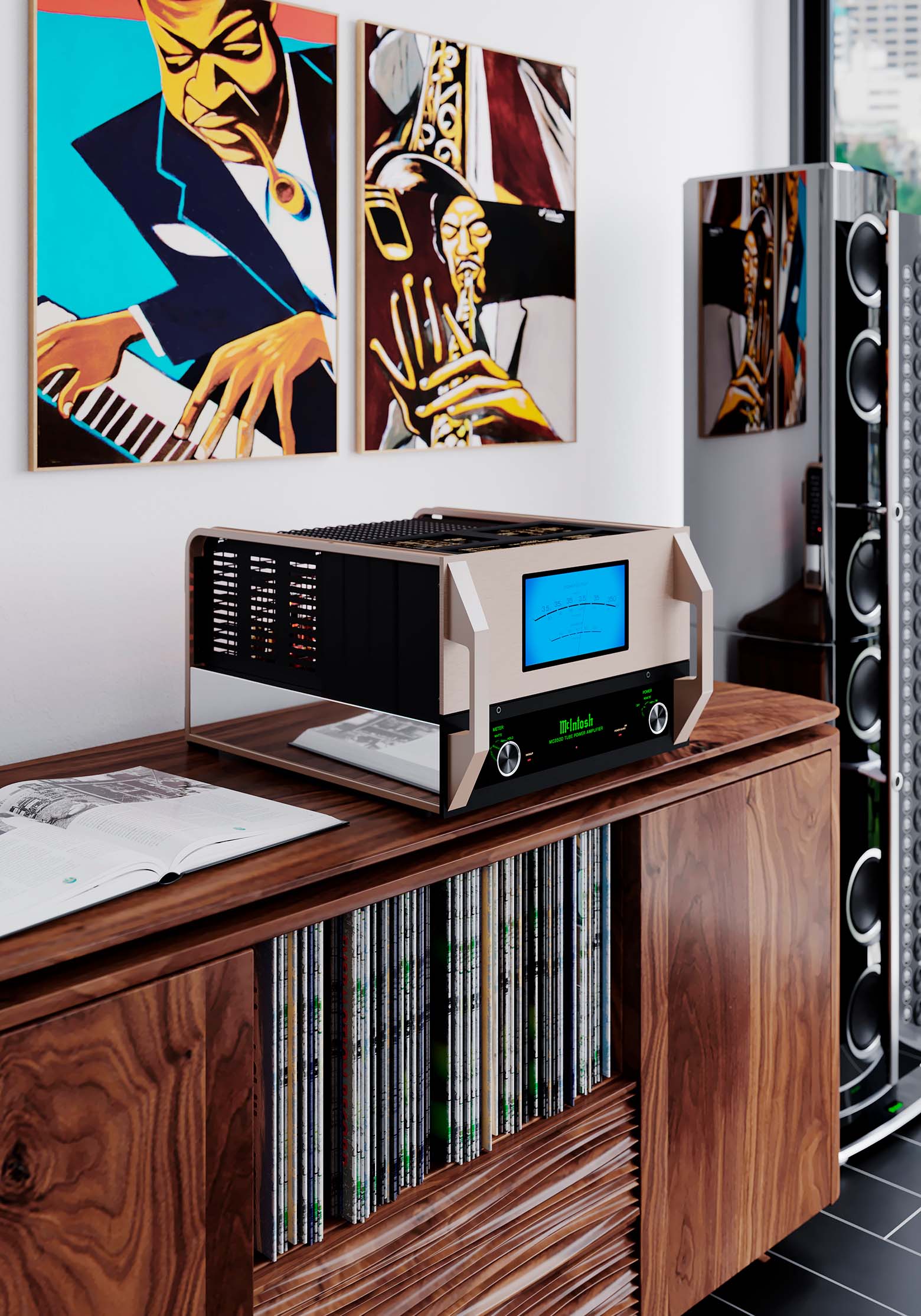 McIntosh MC3500 Vacuüm Buizenversterker Mk II